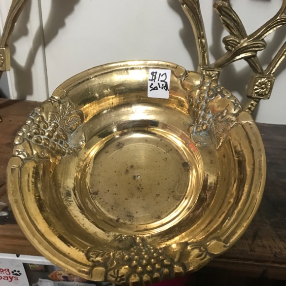 VINTAGE SOLID BRASS BOWL!!!!! - Picture 2 of 2
